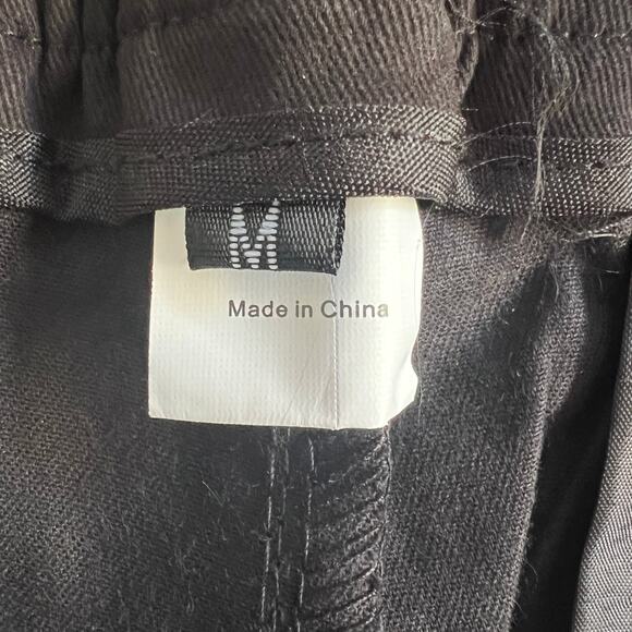 Men’s Black Cargo Pants – Size M - Picture 6 of 11